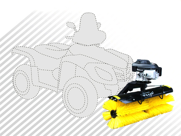 MK 110 sweeper ATV